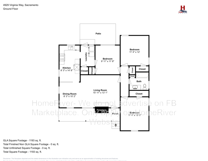 Classic Home! Fridge Included | Close to Land Park property image