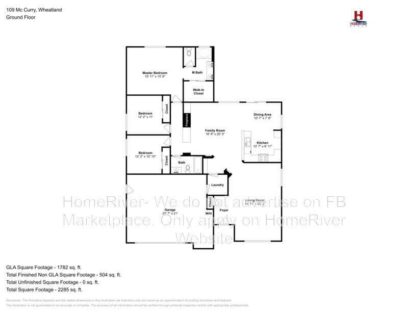 Fridge Included | Yard Care Included | New Front Grass property image