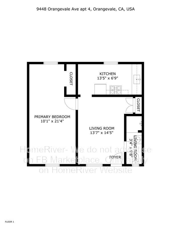 Fridge Included | Close to Folsom | Pet Friendly property image